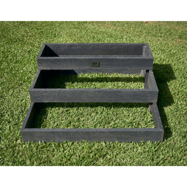 HUERTERO PLASTICO RECICLADO MADERA PLASTICA