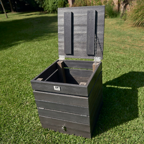 compostera madera plastica